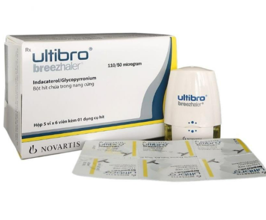 Ultibro Breezhaler 110mcg/50mcg